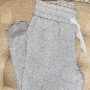 Fleece lined Heather gray soft sweats